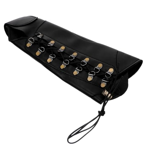 NAMOARLY Archery Hand Protector Universal Arm and Wrist Braces Pu Leather Archery Accessory Forearm Guard