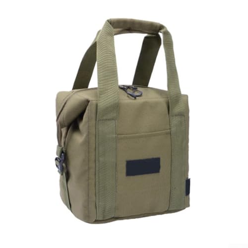 Bolsa aislante para exteriores, enfriador de campamento impermeable de 8.5 L con triple aislamiento, forro a prueba de fugas, asa expandible, lonchera de picnic portátil para playa, viajes, hombres y