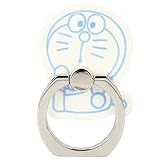 フラワーリング ドラえもん I'm DORAEMON スマホリング ユニセックス 落下防止 スタンド DR-S0015-BL ブルー 約H5cm×W3cm