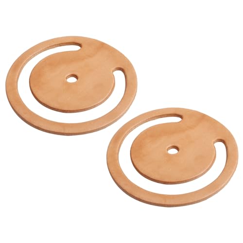 Leather Lower Valve Leather for Pitcher Spout Pump Hand Press Pump (2pcs)