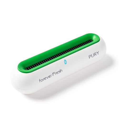MACOM Purificatore per Frigo, Raddoppia la durata di conservazione degli alimenti, Elimina tutti gli Odori. Emette una Corretta emissione di ozono (50 mg/h),autonomia fino 45 gg,ForeverFresh 885C PURY