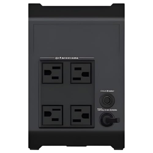 Image of Vertiv PSA6E-600LVT 600VA & 360W PowerUPS 200 Essential 120V Line Interactive Desktop UPS