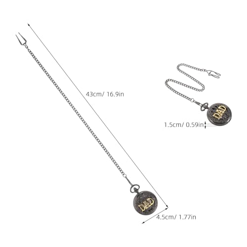 Reloj de bolsillo mecánico para hombres el regalo perfecto de diseño retro 2