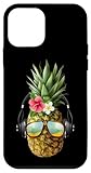 Hello Summer Graphic Tee Shirt, Funny Summer Beach Pineapple Hülle für iPhone 12 mini