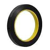 Cabilock Schwarzes Led Lichtblockierungsband 15mm x 50m Lichtundurchlässiges Verdunkelungs Klebeband Für Elektronik Und Led Leuchten Vielseitig Verwendbar Zur Lichtabschirmung