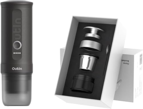OutIn Nano Máquina de Espresso Portátil con Cesta Nano Basket Plus