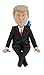 Royal Bobbles - Muñeco cabezón de Donald Trump - Figura para el Ordenador - Media Monitor
