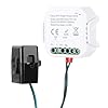 Pretfy Intelligent Single Phase Energy Meter, High Power Consumption Monitoring, Real Time Data Display for Solar PV System, Compatible with Smart App, Home Energy Monitor (1 Gang) #1