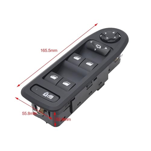 Interrupteur de lève-vitre Citroën C5 pour remplacer une commande défectueuse 96644915XT - 7