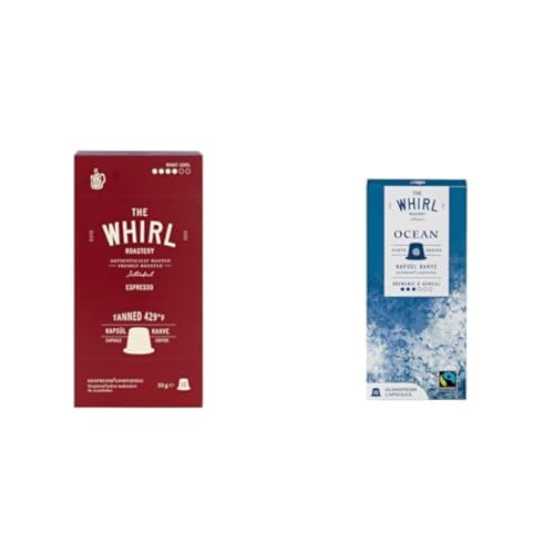 The whirl Espresso Medium Kapsül 55 G ve The Whirl Espresso Earth Series Ocean Kapsül 10 Adet