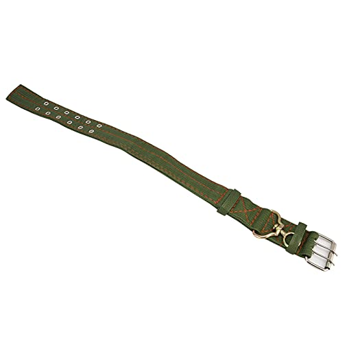 Schafhalsband, Hundehalsband, verstellbare Länge, Segeltuch, Umhängeband, Tierärztliche Ausrüstung, L 4,8 x 73 cm, für 15-85 kg Schafhunde