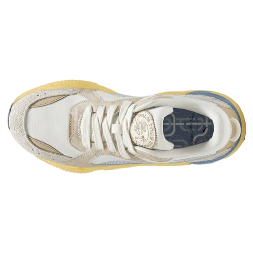PUMA Mens Rs-X Palm Tree Crew Lace Up Sneakers Shoes Casual - Blue, Yellow - Size 9 M4