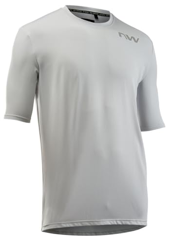 Northwave Xtrail Maillot de ciclismo corto de MTB, gris y arena, talla 3XL (56)