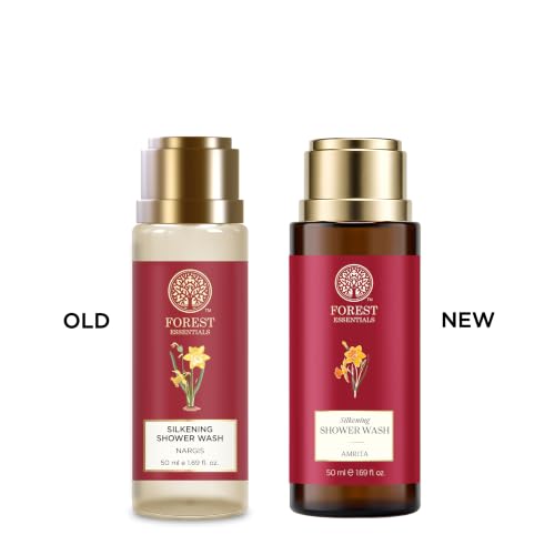 Image of Forest Essentials Shower Wash Nargis | Sulphate-Free Ayurvedic Body Wash | Softens, Scents & Hydrates Skin