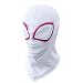 2018 Movie White Spider Cosplay Mask Lycra Soft Elastic Breathable Full Head Hood Halloween Adult Kids