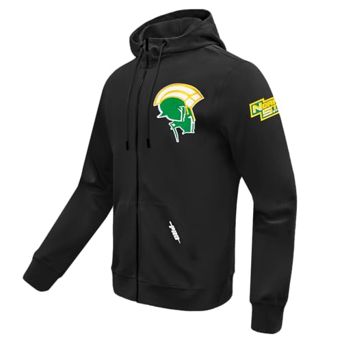 Image of Pro Standard Mens College Classic Chenille Cotton Double Knit Full Zip Hoodie