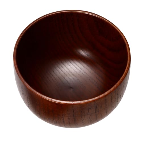 DOITOOL Wooden Shaving Soap Bowl Men's Shaving Cup Lather Bowl Smooth Soap Mug Present