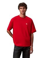 Calvin Klein Men's Relaxed Fit Monogram Logo Crewneck T-Shirt