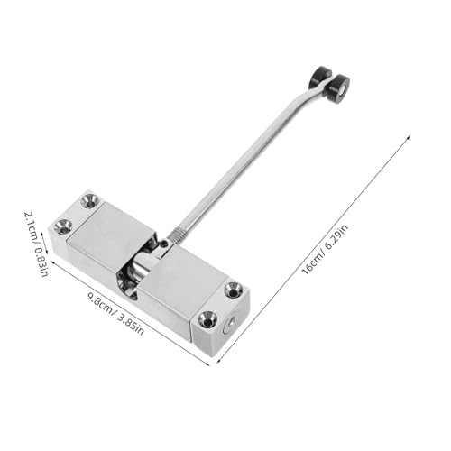Cierrapuertas automático de acero inoxidable invisible con reducción de ruido 3