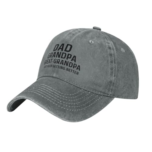 Image of Philysonic Great Grandpa Hat-Grandpa Baseball Cap Great Grandpa Gifts