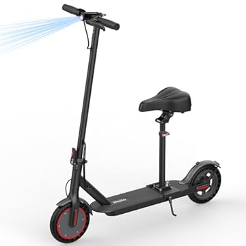 electric scooter with removable seat