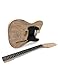 Fistrock DIY Electric Guitar Kit Beginner Kit TL Style 6 String Right Handed Basswood Body with Ash Burl Top Hard Maple Neck Engineered Wood Fretboard Chrome Hardware Build Your Own Guitar.