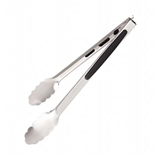 Kochzange aus Edelstahl, für die Grillküche, Größe: 32 * 4 cm, zum Aufnehmen von Lebensmitteln