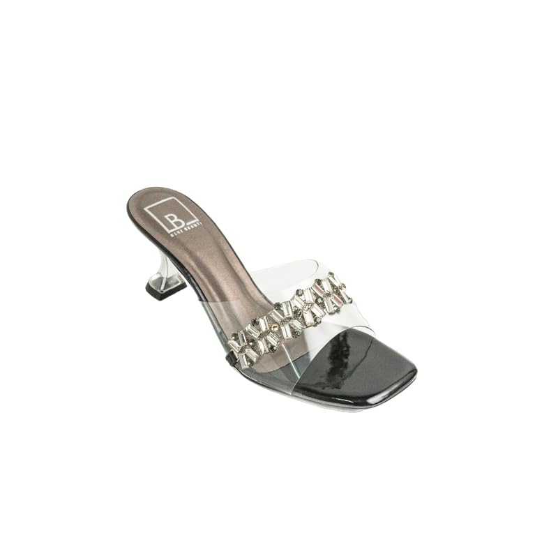 BLUE BEAUTY Womens Sequins Block Heels Fashion Sandal for Women & Girls latest Collection & stylish Comfortable (BLACK) |40|. (B0CS6CGJD3) Amazon Price History, Amazon Price Tracker