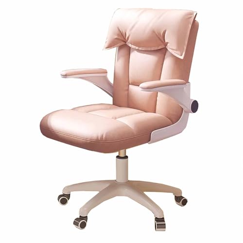 Silla de Oficina ergonómica con Soporte Lumbar y diseño Giratorio para Jugar, estudiar y Trabajar. Asiento cómodo y Ajustable