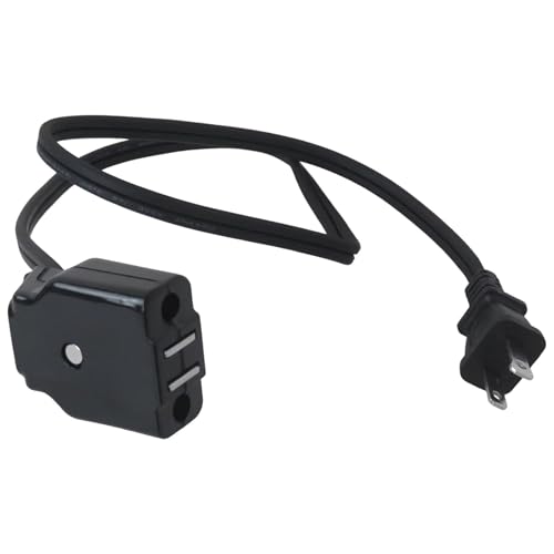 Cordón Magnético de Repuesto 09982 para Freidora Eléctrica Compatible con Presto FryDaddy y Granpappy, 120V, 15A - Reemplaza 0541106, 0541107 miniatura 1