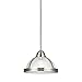 Sea Gull Lighting 65060-962 One 65060-962-One Light Pendant, Brushed Nickel