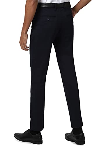 Image of Peter England Men Casual Regular Fit Trousers