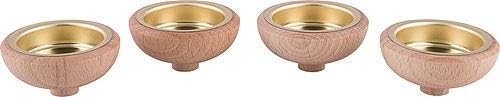 Richard Glässer Adaptors for Tea Lights 1.4cm (0.55inch) - Set of Four