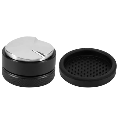 Distributeur de Café 58 mm, Tamper pour Expresso, Niveleur de Café, Profondeur Réglable, Acier Inoxydable 304, Idéal pour une Extraction Uniforme de l'Espresso