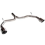 sportauspuff alfa romeo 156 Prowler Sport 100% Inox Doppel-Sportauspuff ohne Dämpfer Alfa Romeo Giulietta 1750Tbi (235PS) 2010- 102mm (Ø60mm)