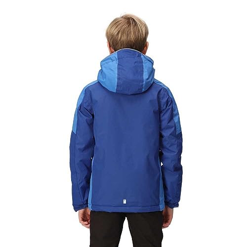 Childrens/Kids Volcanics VII Reflective Waterproof Jacket (11-12 Years) (New Royal/Strong Blue)2
