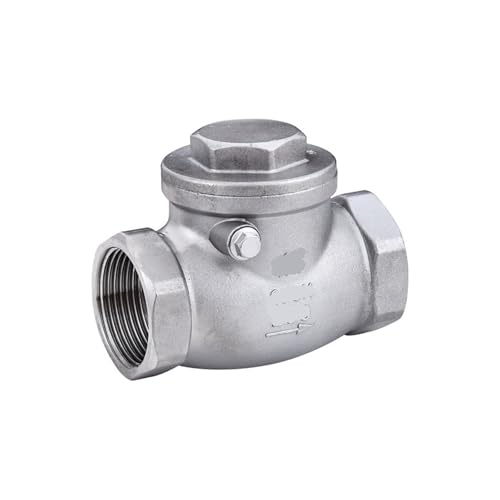 Válvula de retención de rosca interna H14W-16P oscilante para agua y fluidos 3
