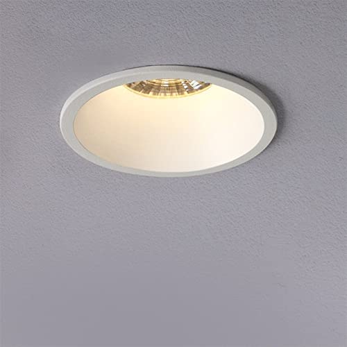 Downlight ultra-mince étanche IP65 blanc chaud 7W pour spots de salle de bain