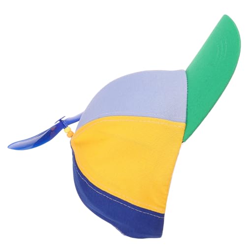 Baseball Hats Bamboo Dragonfly Cap Boys and Girls Boys Hat Detachable Propeller Sun Cap