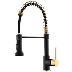 Black gold faucet