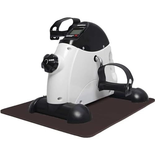 PROIRON Mini Vélo d&rsquo;Appartement, Pédalier d Appartement Résistance Réglable, Appareil pour Travailler Les Jambes et Les Bras, Écran LCD