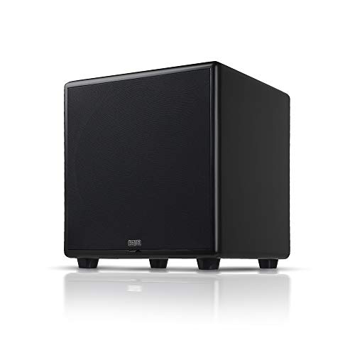 OSD 10" Powered Subwoofer 200W Front Firing, Home Theater Ready, Black Matte