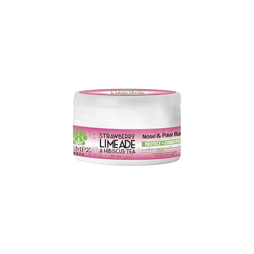 Hempz Dog Nose &amp; Paw Balm, Scent, Travel Size, Strawberry Limeade, 2OZ