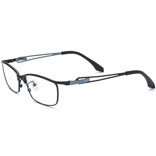 Image of FONEX Pure Titanium Glasses Frame Men Square Eyeglasses Optical Eyewear F85775