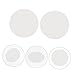LIFKOME 1set Industrial Filter Discs Oil Test Paper Heat and Pressure Resistant Practical Laboratory Supplies for Coarse Precipitate Separation 2packs