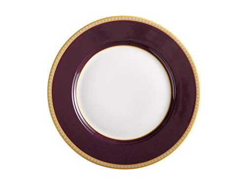 Maxwell & Williams Teas & C’s Kasbah Plato Coupé de Porcelana, 19,5 cm – Violeta