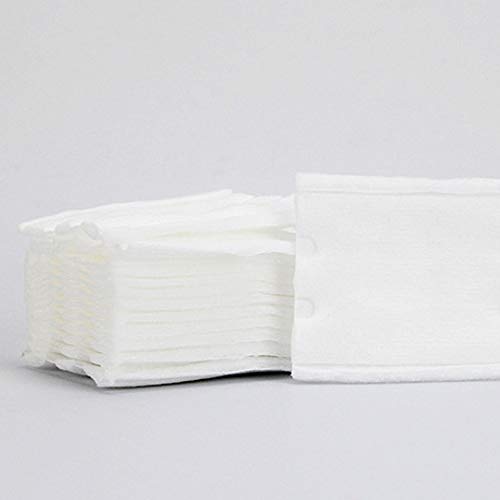 500 Stück Make-up Wattepads Kosmetik Gesicht Drei Schichten Quadratische Entferner Reinigungspads für Gesichtshaut… – Bild 3