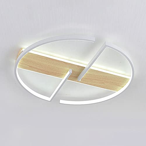 Plafonnier LED créatif moderne ultra fin tricolore pour salon et chambre