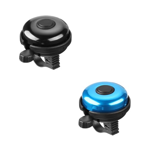Classic Bike Bell, Aluminum Bicycle Bell, Loud Black-Right Hand Use-1 pack - Picture 233 of 253