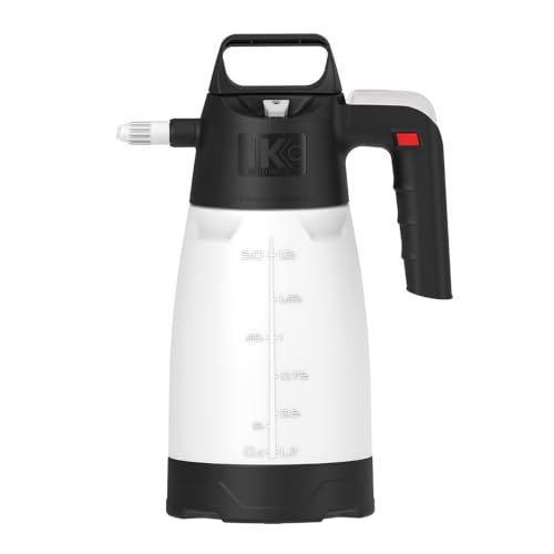 iK Multi Pro 2 360 Sprayer - Pressurized Sprayer Works Upside Down. Suitable for Alkaline Neutral and Acidic Liquids; Perfect for Shops Garages Car Detailing - 50 oz